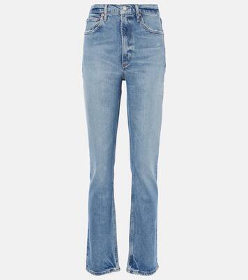 High-Rise Straight Jeans Stovepipe | Agolde