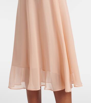 Robe midi Georg à plumes | Blumarine