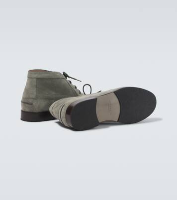 Rhinebeck suede desert boots | Manolo Blahnik