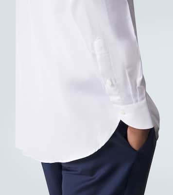 Cotton poplin shirt | Canali