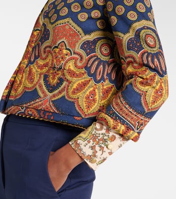 Voyage Imaginaire cotton jacket | Valentino