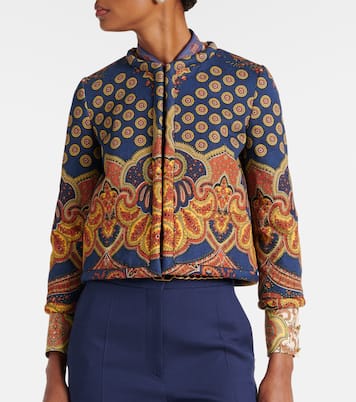 Voyage Imaginaire cotton jacket | Valentino