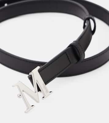 Logo leather belt | Max Mara