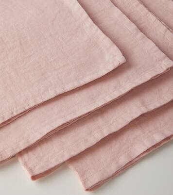 Set of 4 linen napkins | Once Milano