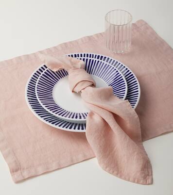 Set of 4 linen napkins | Once Milano
