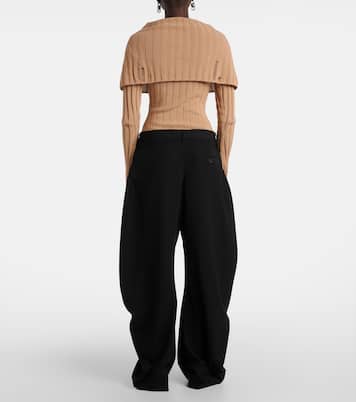Weite Mid-Rise-Hose | Acne Studios