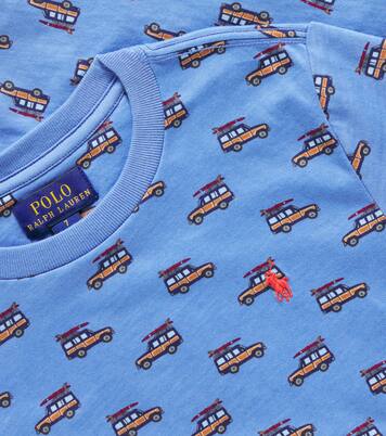 Printed cotton jersey T-shirt | Polo Ralph Lauren Kids