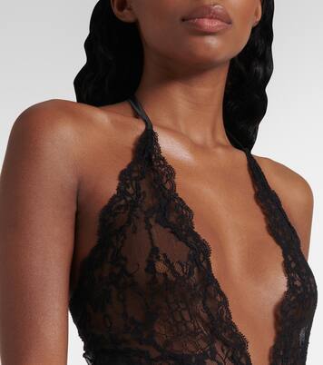 Body aus Spitze und Jersey | Givenchy