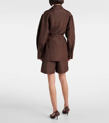 Hemd Affari aus Leinen und Seide | Max Mara