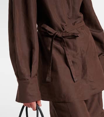 Hemd Affari aus Leinen und Seide | Max Mara