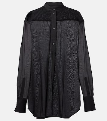 Oversize-Hemd aus Baumwolle | Toteme