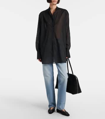 Oversize-Hemd aus Baumwolle | Toteme