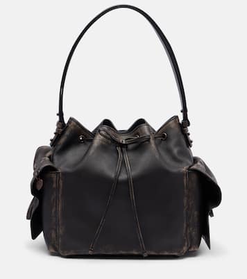 Leather shoulder bag | Acne Studios