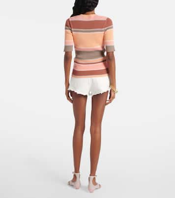 Top aus Rippstrick | Chloé