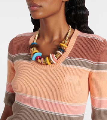 Top aus Rippstrick | Chloé