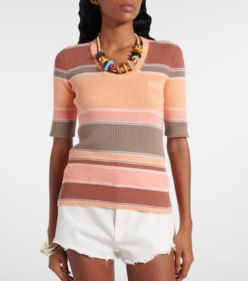 Top aus Rippstrick | Chloé