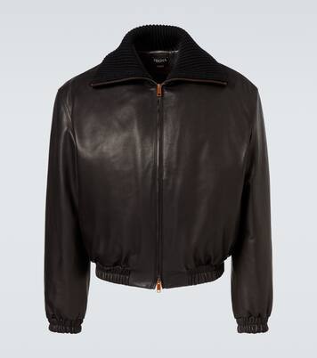 Veste bomber en cuir | Zegna