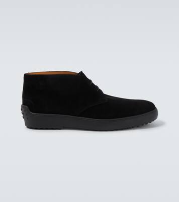 Suede lace-up boots | Tod's