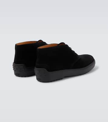 Suede lace-up boots | Tod's