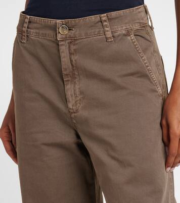 Pantalon ample Alexis en sergé de coton | Velvet