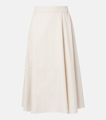 Desy cotton poplin midi skirt | 'S Max Mara