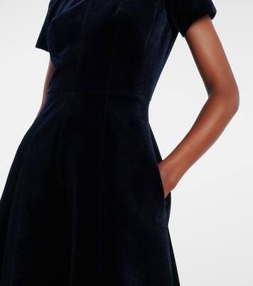 Malinda cotton velvet gown | Emilia Wickstead