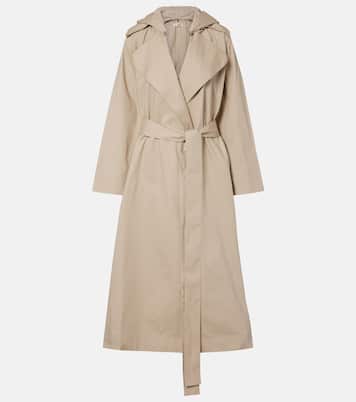 Trench-coat en coton  | Aya Muse