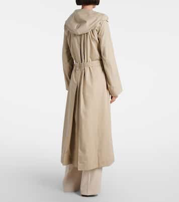 Trench-coat en coton  | Aya Muse