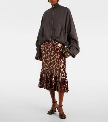 Midirock mit Pailletten | Dries Van Noten