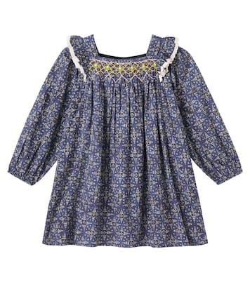 Abito Martina in cotone con pizzo | Louise Misha