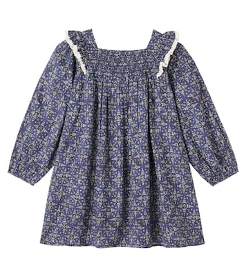 Abito Martina in cotone con pizzo | Louise Misha