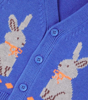 Rabbits cotton and wool sweater vest | Tinycottons