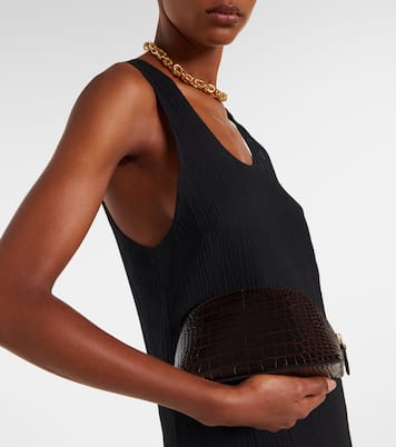 Clutch aus Leder  | Toteme