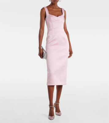 Robe midi Aymee en satin | Rebecca Vallance