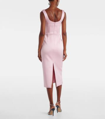 Robe midi Aymee en satin | Rebecca Vallance