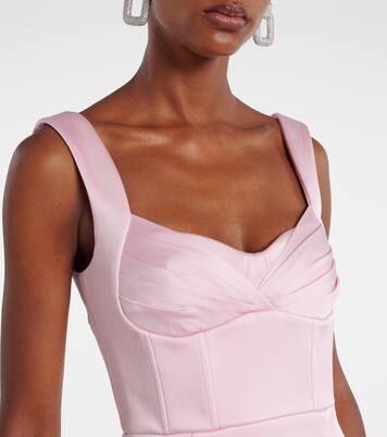 Robe midi Aymee en satin | Rebecca Vallance