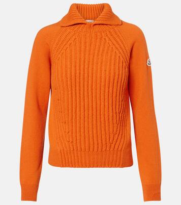 Ribbed-knit wool and cashmere sweater | Moncler