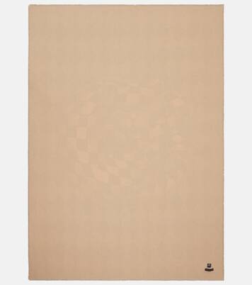 High Fidelity argyle wool blanket | Fornasetti