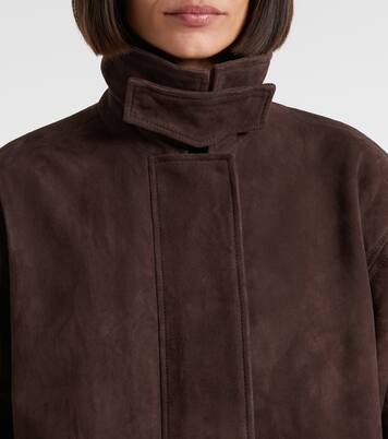 Veste oversize en daim | Rotate