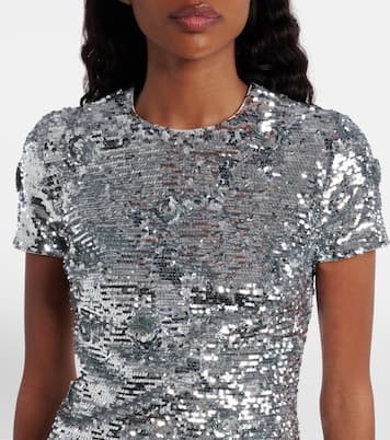 Minikleid Clove mit Pailletten | Simkhai