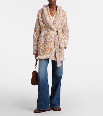 Send Beat wool-blend cardigan | Alanui