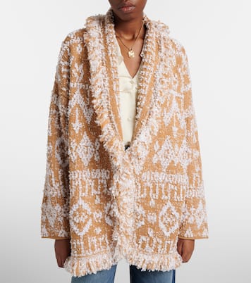 Send Beat wool-blend cardigan | Alanui