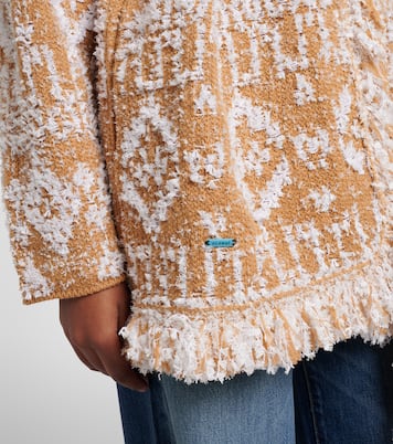 Send Beat wool-blend cardigan | Alanui