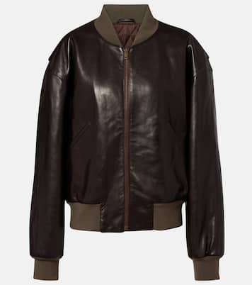 Morisel leather bomber jacket | The Row