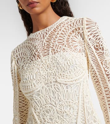 Besticktes Maxikleid | Simkhai