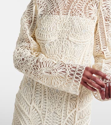 Besticktes Maxikleid | Simkhai