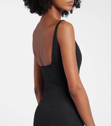 Abito midi in popeline di cotone Agave | Jacquemus