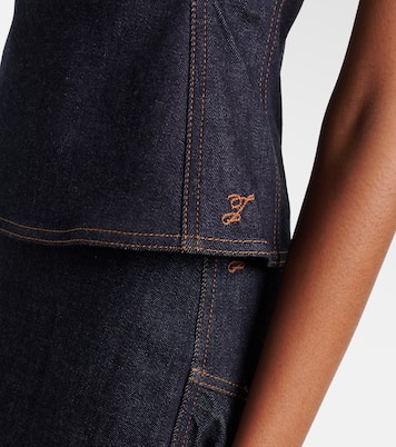 Top Lavoir de-Nîmes aus Denim | Jacquemus