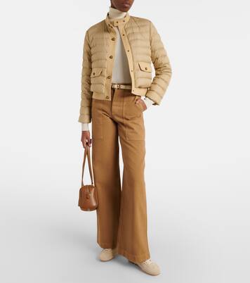 Jean ample à taille haute | Moncler