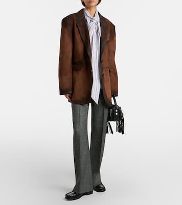 Suede blazer | Acne Studios